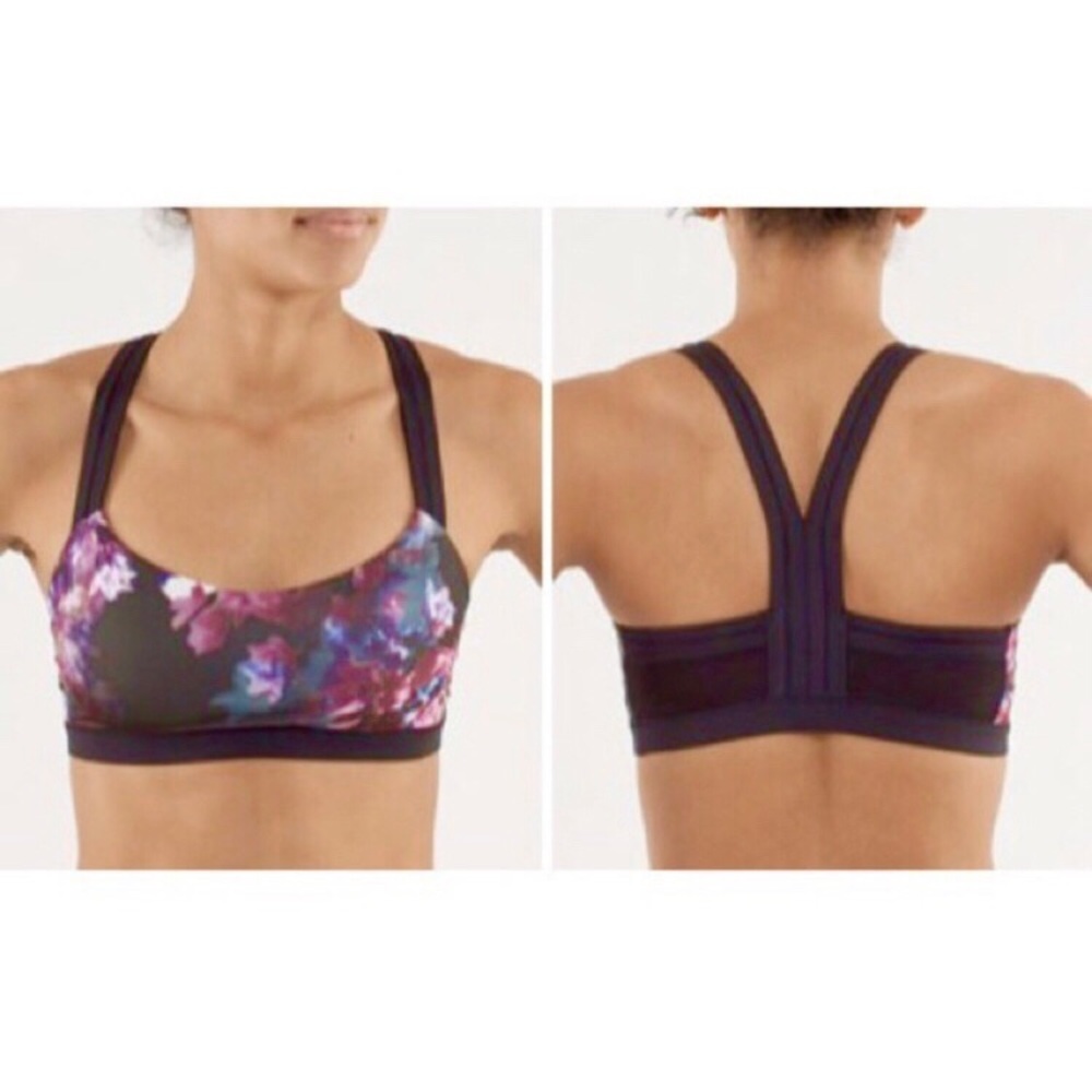 rare Lululemon Spring has sprung cardio kick bra 4